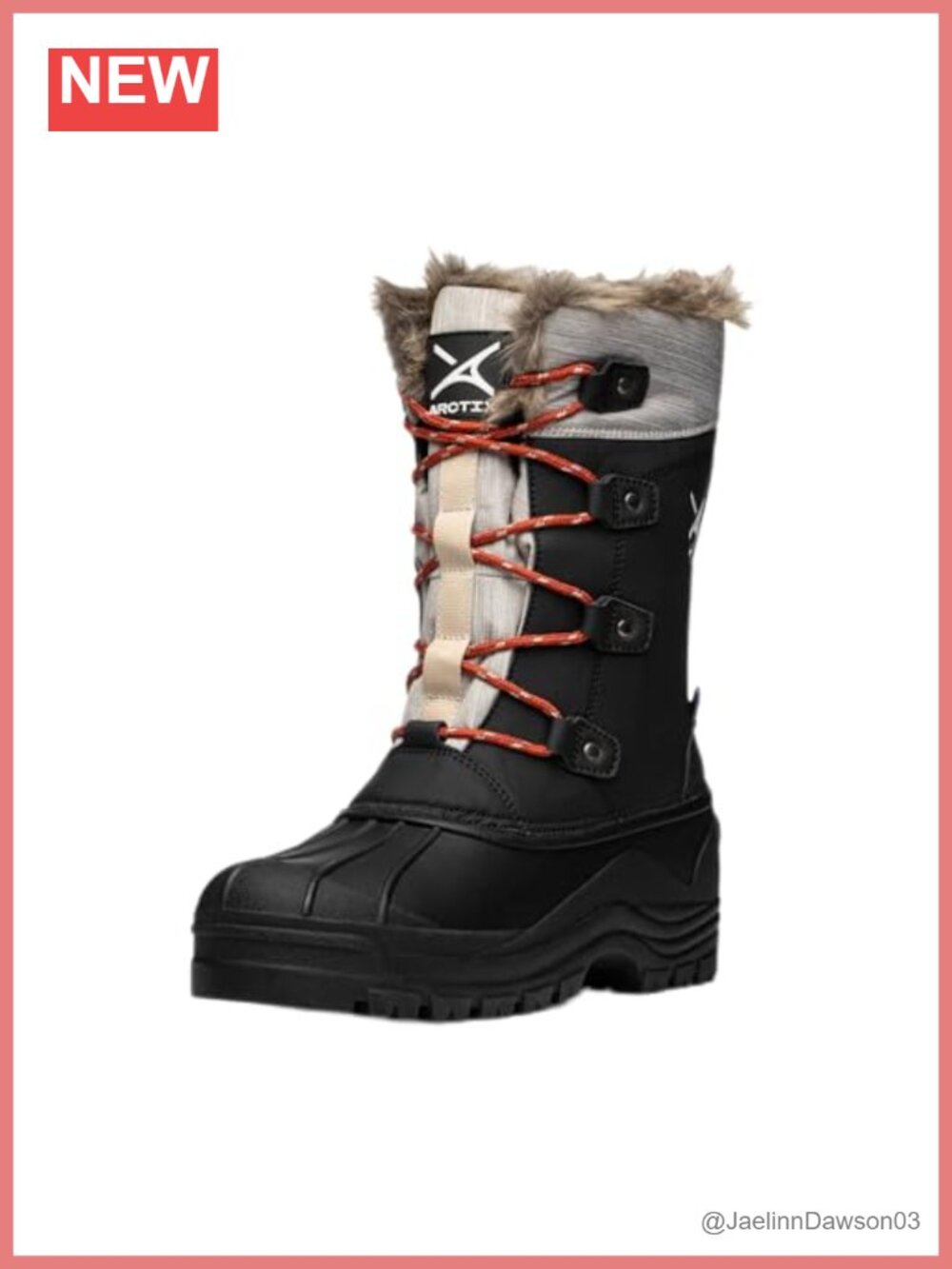 Arctix Women's Boreas Winter Snow Boots TheraTech Waterproof Insulated Mid-Calf